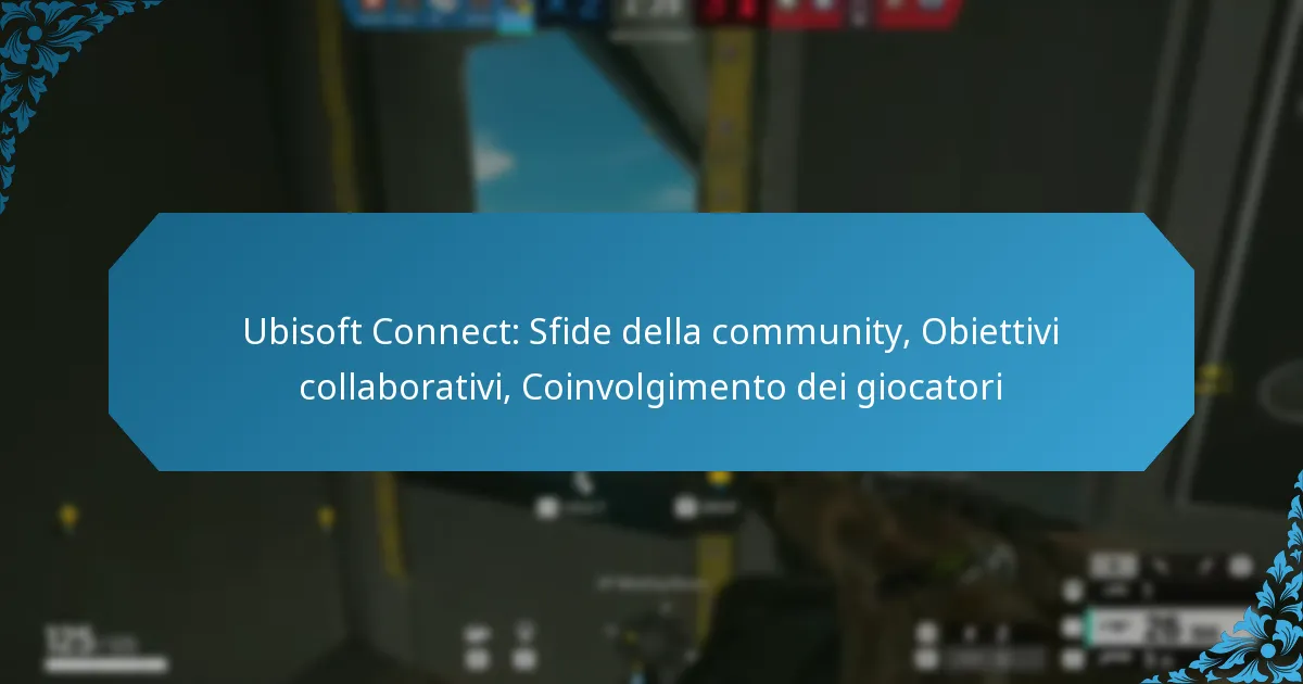 Ubisoft Connect: Sfide della community, Obiettivi collaborativi, Coinvolgimento dei giocatori
